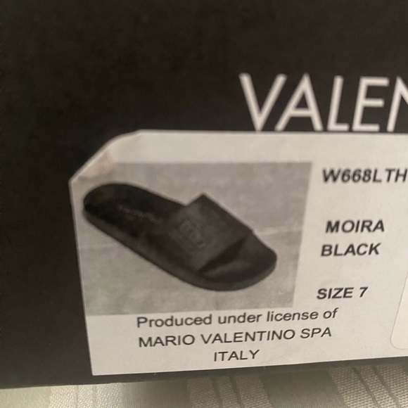 Valentino Moira Black Made In Italy W668LTH Value $379 Size 7 - Picture 6 of 6